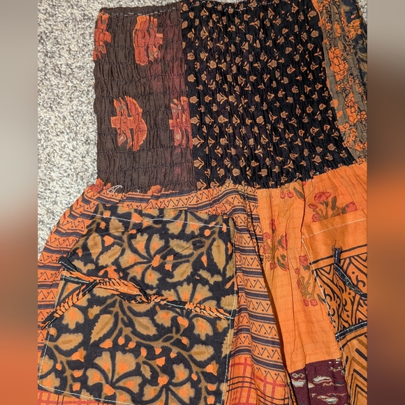 Bohemian Patchwork Harem Pants - Picture 4 of 6